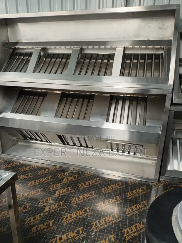 Wall-Mounted Kitchen Hood - Stainless Steel - 1