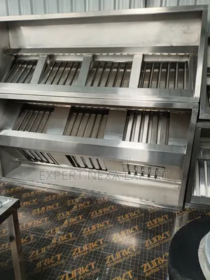 Wall-Mounted Kitchen Hood - Stainless Steel