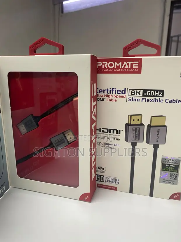 Promate 1.5M Ultra High-Speed HDMI 2.1 Cable (8K) - 1