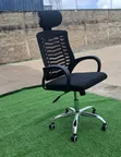 Brand New Mesh Office Chair with Headrest - 1