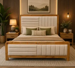 OakLuxe Harmony 5x6 Wooden Bed