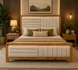 OakLuxe Harmony 5x6 Wooden Bed - 1