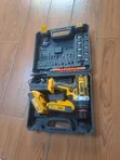 Brand New Dewalt Cordless Drill Set with 2 Batteries - 1