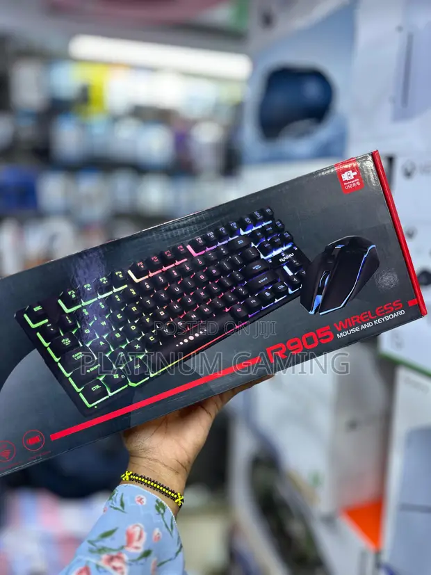 RAIKU R905 Wireless Mouse na Keyboard Combo - 1