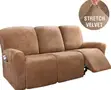 Beige Recliner Sofa Covers - Brand New - 1