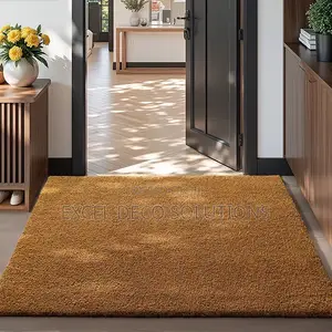 15mm Heavy Duty Coir Door Mat - Natural Coconut Fiber
