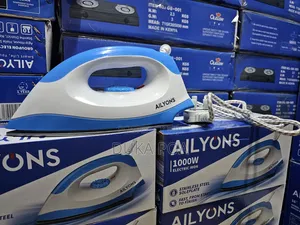 Ailyons Dry Iron HD198A-S with Stainless Steel Soleplate