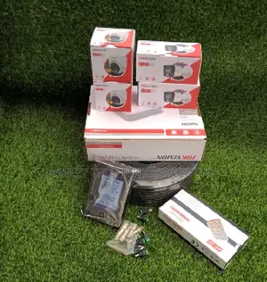Hikvision 4 Channel HD CCTV Camera System - Complete Kit