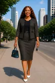 Official Viz Dress with Coat - Brand New - 1
