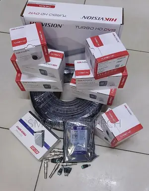 Hikvision 8 Camera Security System - 8 Channel DVR Full Package