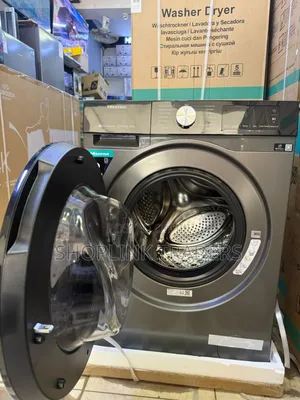 Hisense 12kg Front Load Washing Machine - Grey