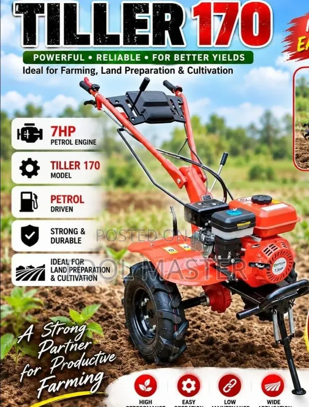 Mashine ya Kulima Injini ya Petroli 7HP - 1