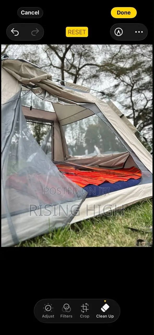 Spacious 6-Person Waterproof Camping Tent - 1