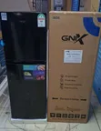 GNIX 138 Litres Double Door Fridge (Black) - Top Freezer - 1