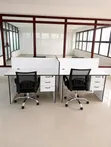 Modern Office Working Station - 4 Way - 1
