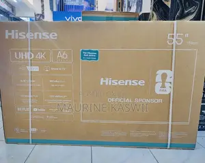Hisense 55" UHD Smart Frameless TV (55A6QKEN)