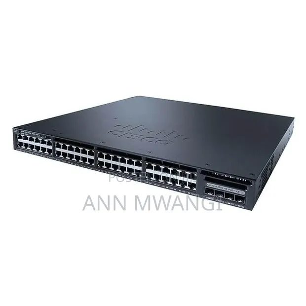 Cisco Catalyst 3650 48-Port PoE Switch - 1