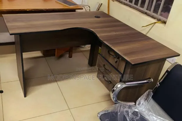 L-Shaped Office Desk - Boss Office Products - 1