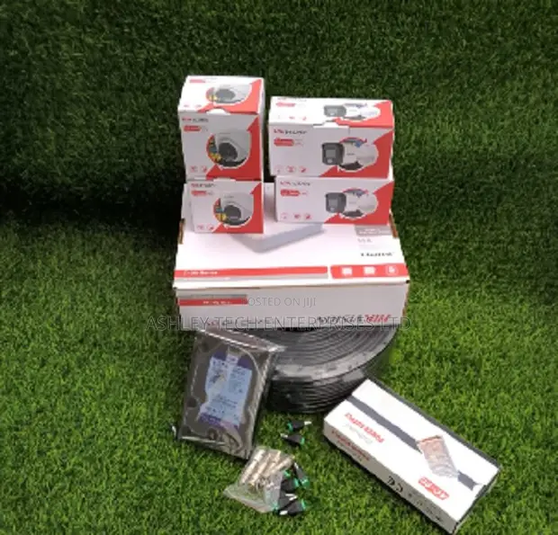 Hikvision 4 Channel HD CCTV Camera Kit - 1