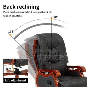 Manager Ergonomic Leather Chair - Brand New