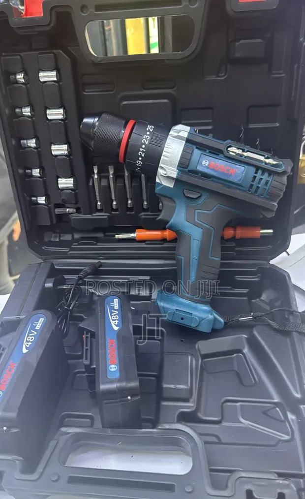 Bosch 48V Cordless Drill Set - 1