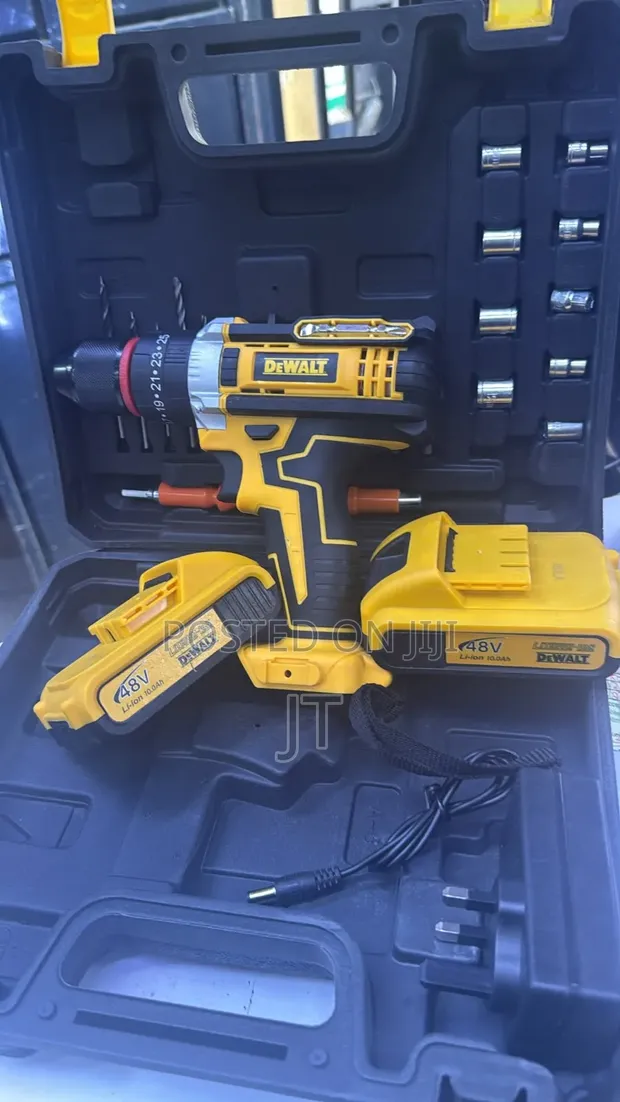 DeWalt 48V Cordless Drill Set - 1