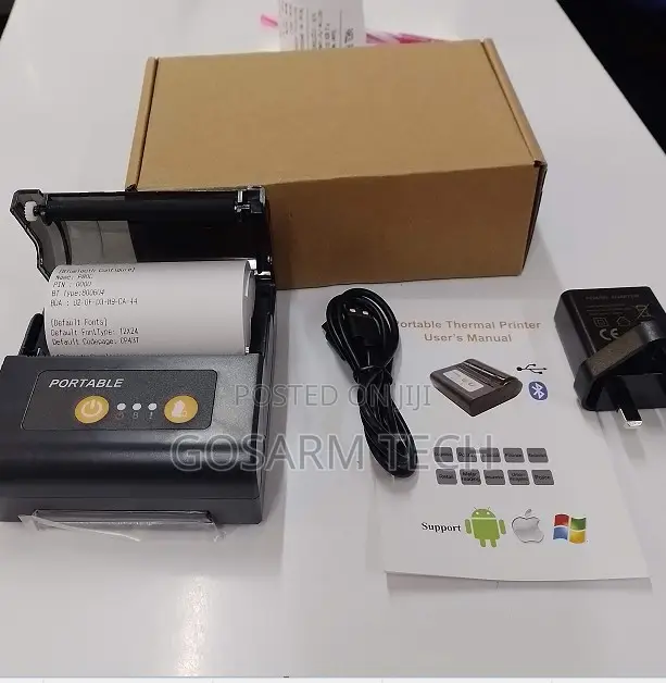 Printer ya Stakabadhi ya Bluetooth ya 80mm P80C Mpya - 1