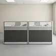 Modern 2-Way Straight Workstation Desk - 4