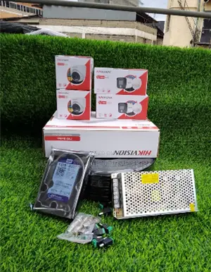 Hikvision 4 Camera CCTV DVR Package - 1080p