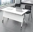 140cm Movable Foldable Training Table - 5