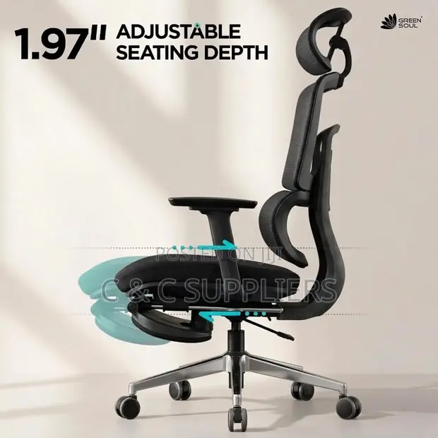 Orthopedic High Back Seat with Footrest - 1