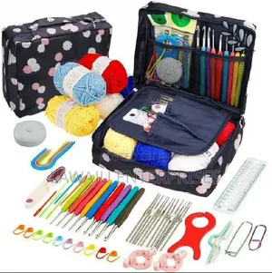 New 59-Piece Crochet Hook Set
