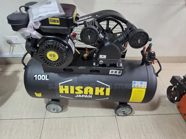 Hisaki Japan HK8100D 100L Diesel Air Compressor - 1