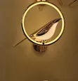 LED Bird Ring Wall Light - 1