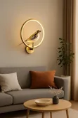 LED Bird Ring Wall Light - 2