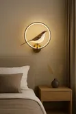 LED Bird Ring Wall Light - 3