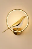 LED Bird Ring Wall Light - 4