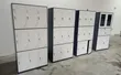 9-Door Gym Locker Cabinet - Steel - 1