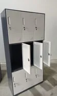 9-Door Gym Locker Cabinet - Steel - 2