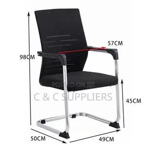 Executive Mesh Conference Chair - Black