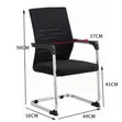 Executive Mesh Conference Chair - Black - 1