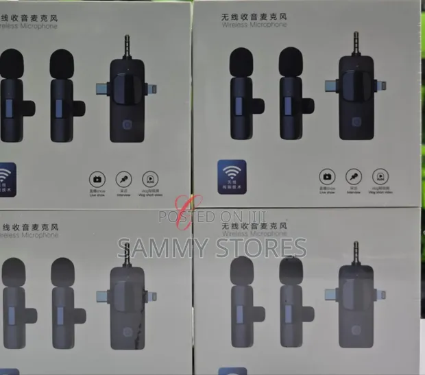 Dual Wireless Noise-Cancelling Microphones - 1