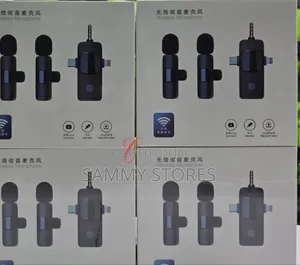 Dual Wireless Noise-Cancelling Microphones