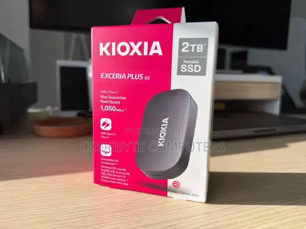 Kioxia Exceria Plus G2 Portable SSD - 2TB - 1