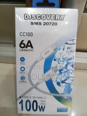 Discovery CC100 Type-C 100W Data Cable