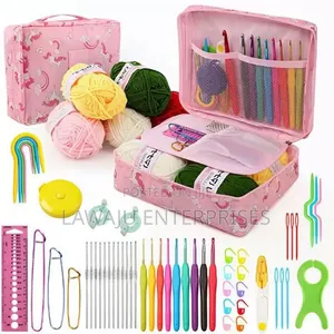 New 59-Piece Crochet Hook Set