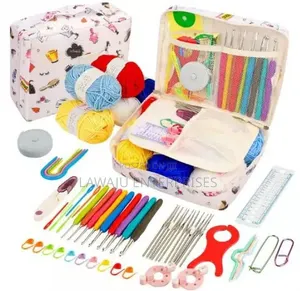 New 59-Piece Crochet Hook Set