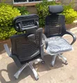 Kiti cha Ofisi chenye Headrest ya Mesh - Kipya Kabisa - 2