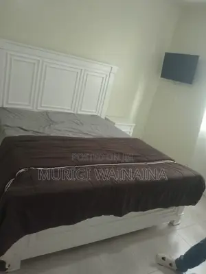 5x6 Wooden Bed with Mattress
