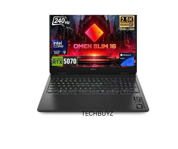 Laptop Mpya HP Omen 16: Intel Core Ultra 9, 32GB RAM, 2TB SSD - 1